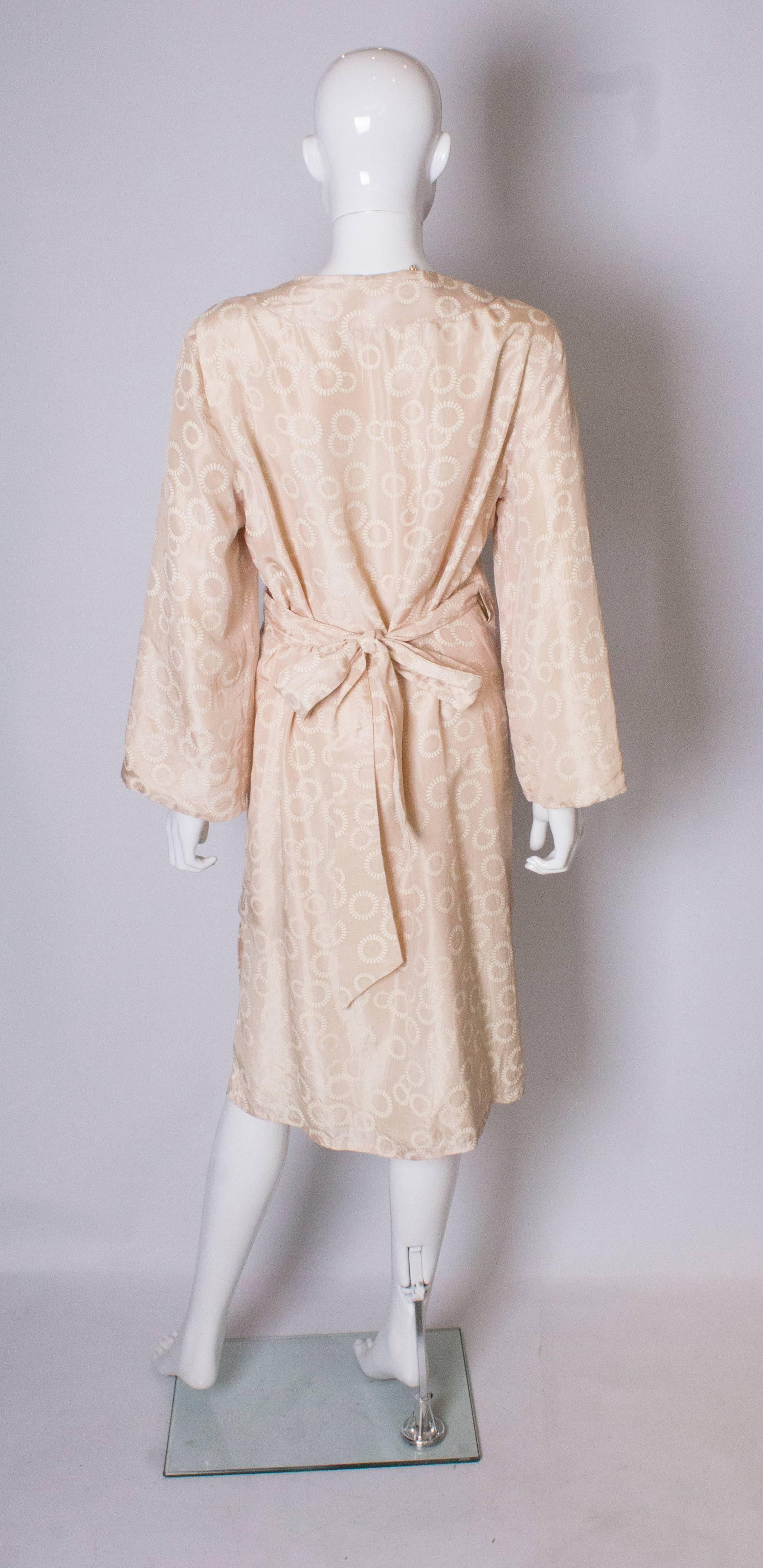 Vintage Silk Kimono Style Dress 1