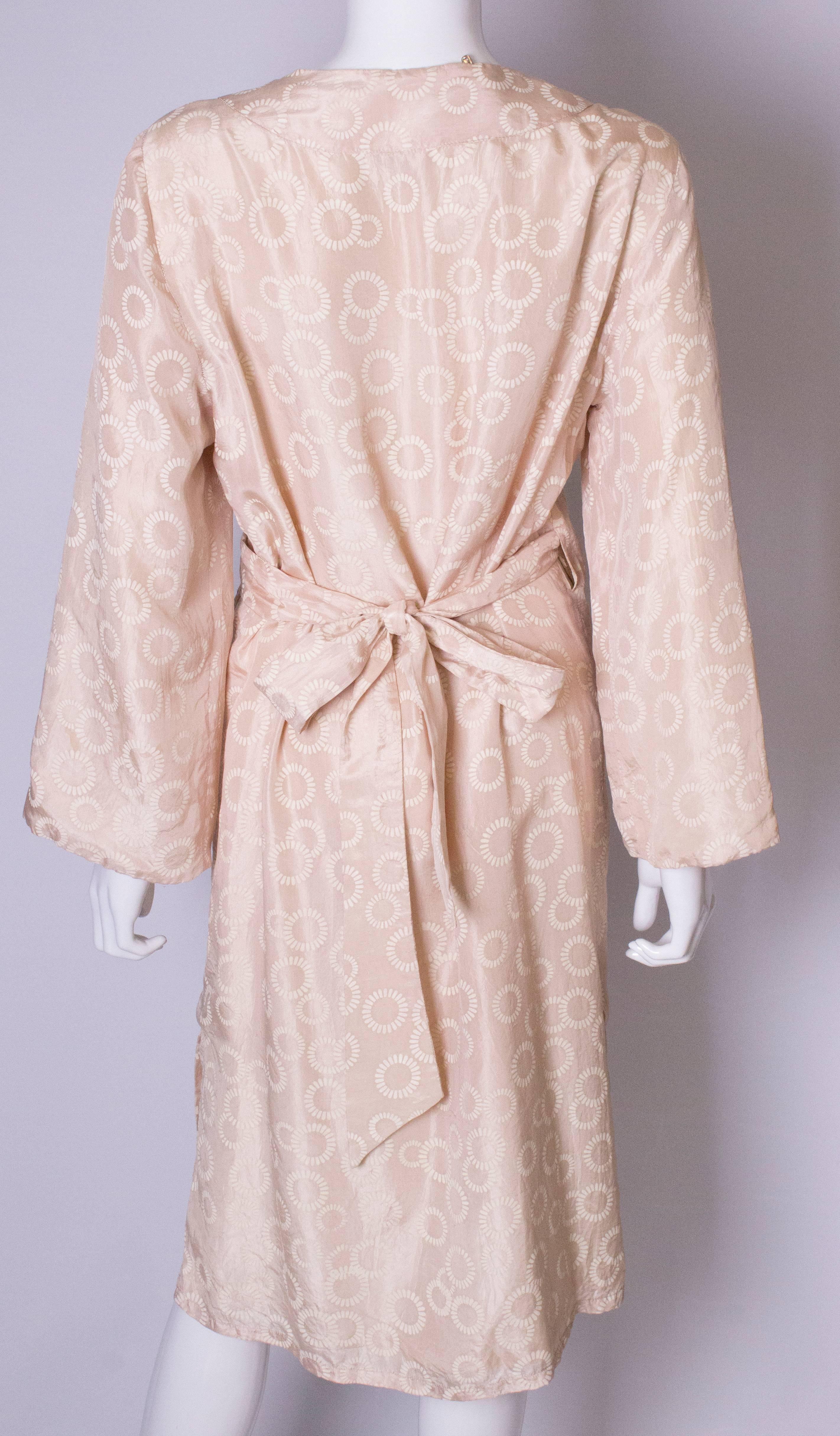 Vintage Silk Kimono Style Dress 2