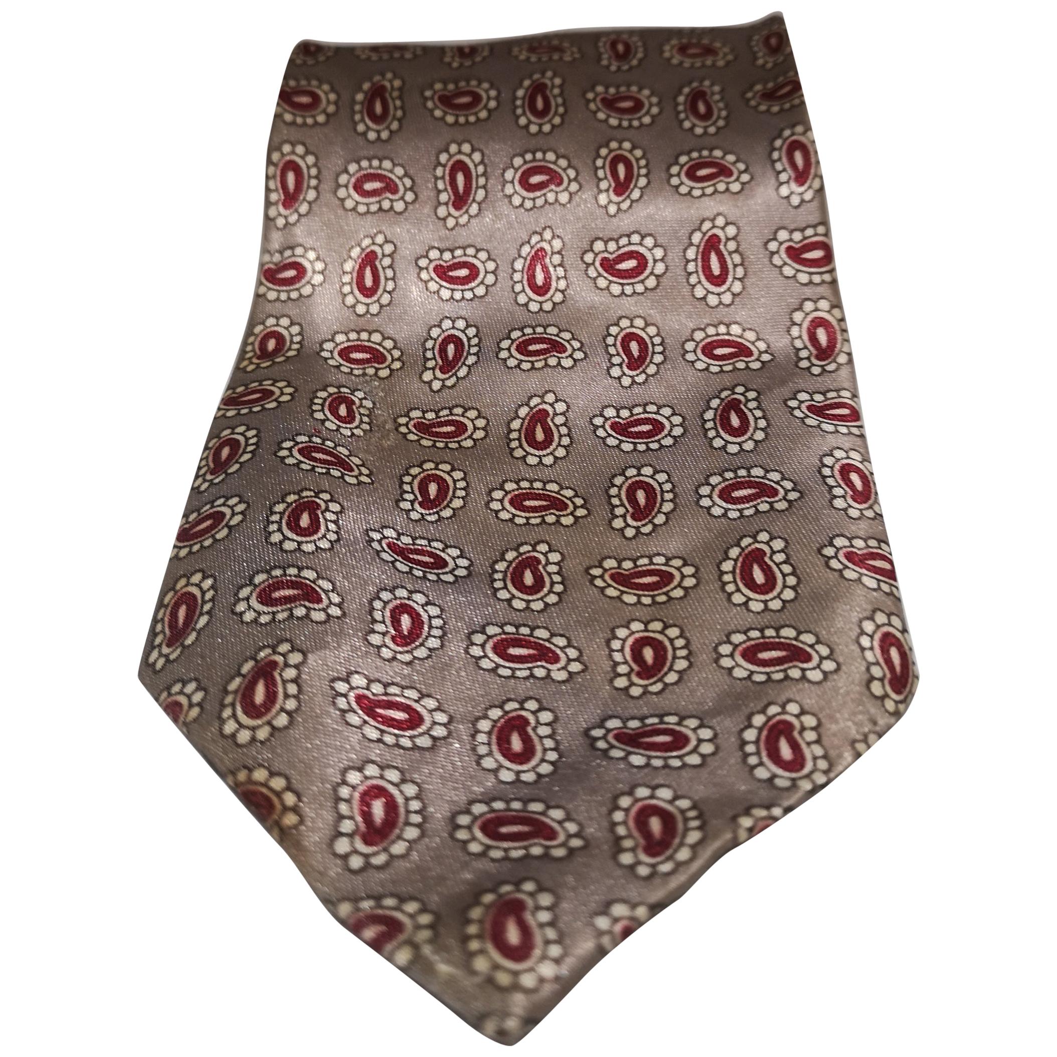 Vintage silk mulicoloured tie