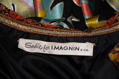 Vintage Silk  Kaftan by Sadie for I Magnin and Co