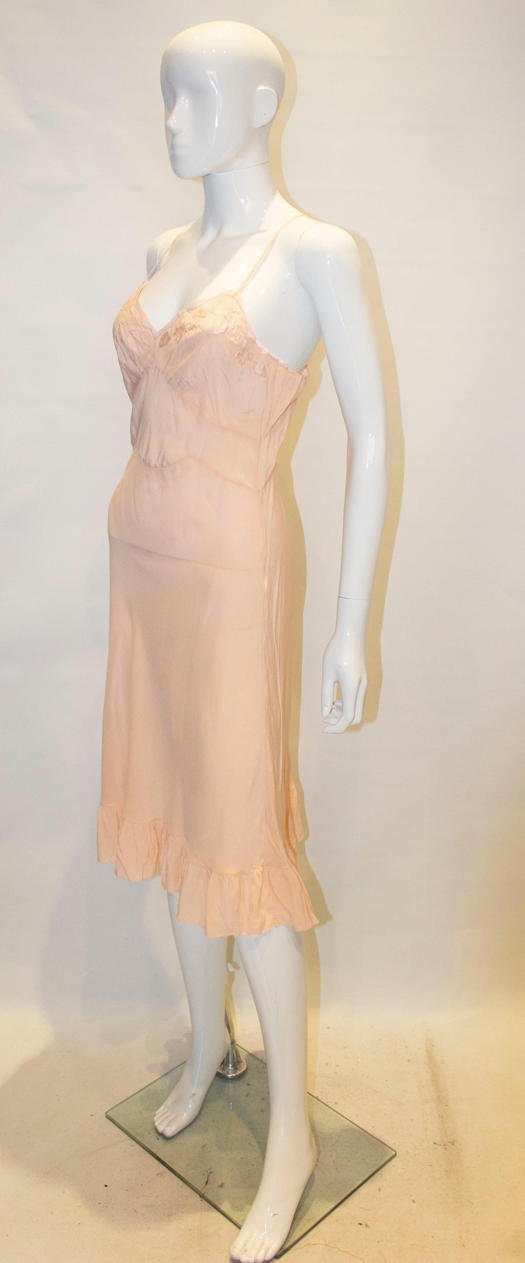vintage slip dress