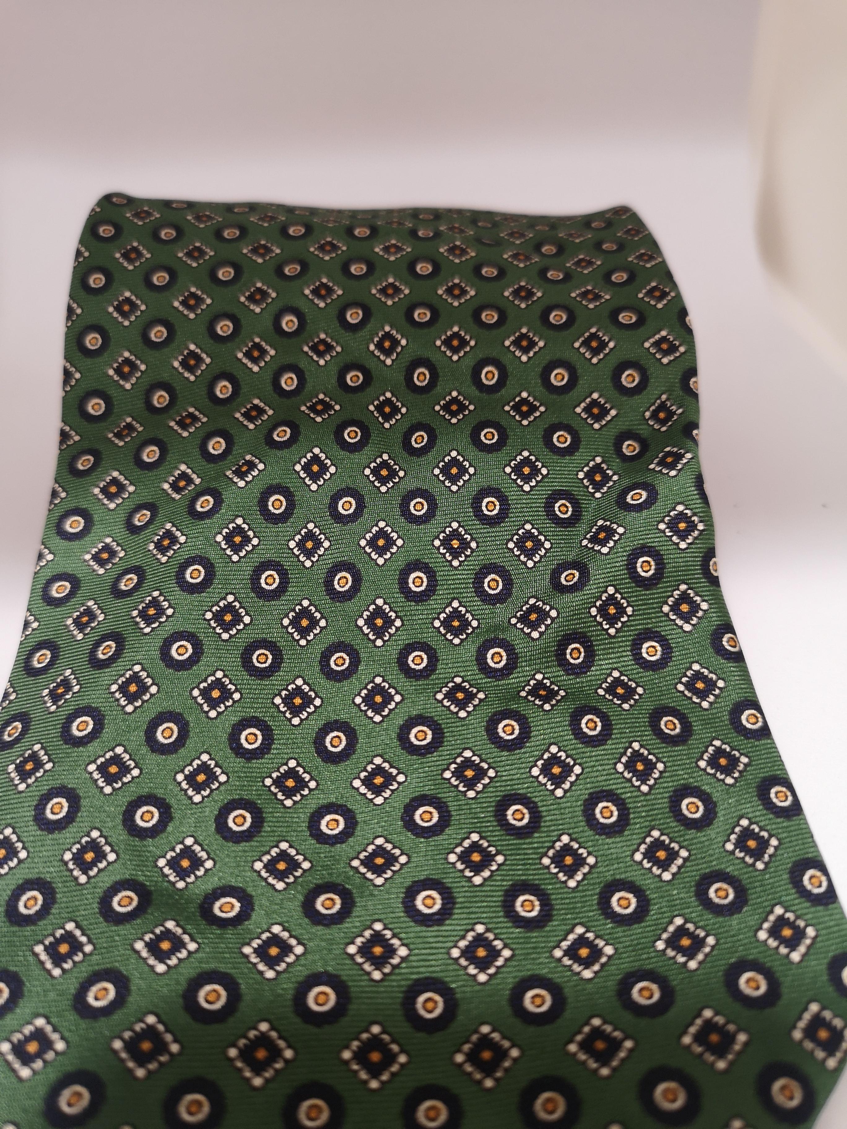 Vintage silk tie In Good Condition In Capri, IT