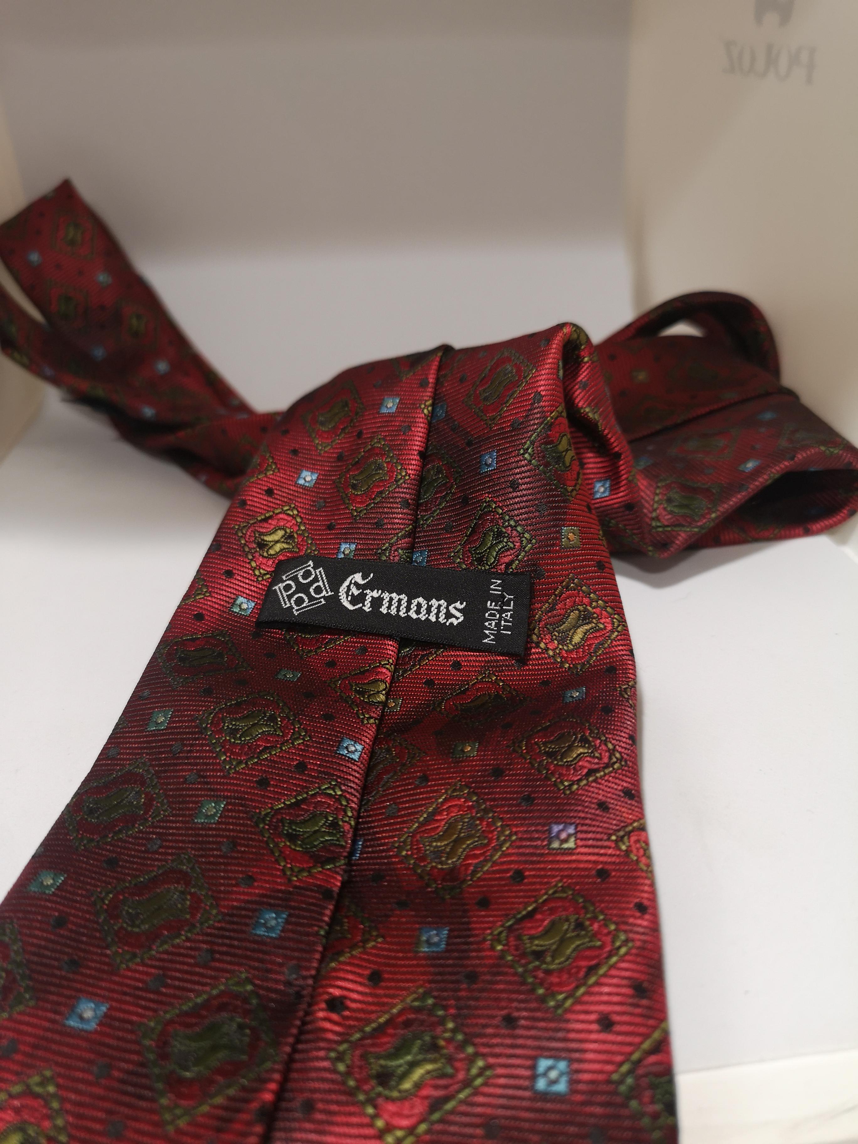 Men's Vintage silk tie