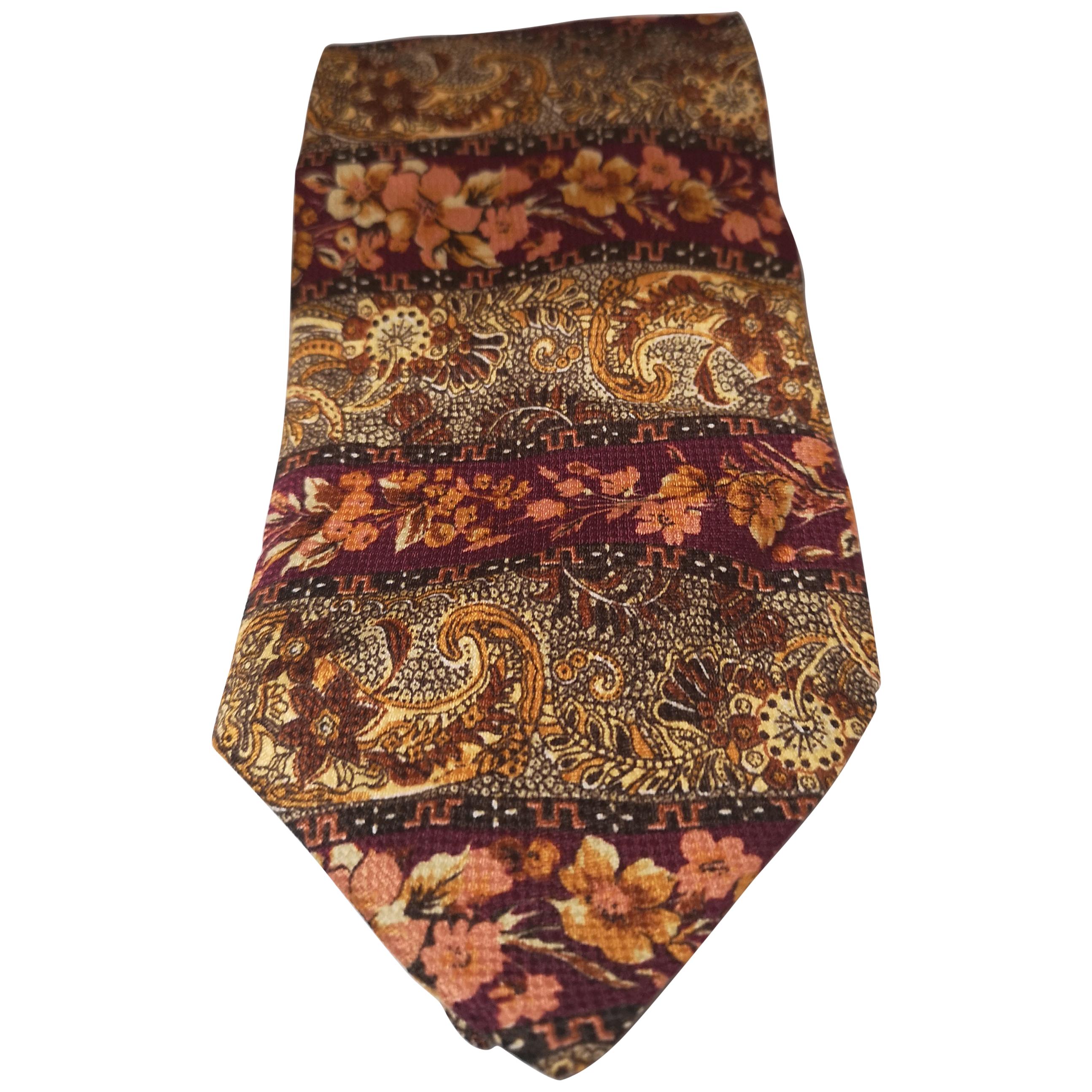Vintage silk tie