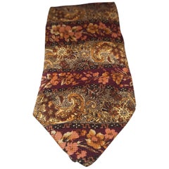 Vintage silk tie
