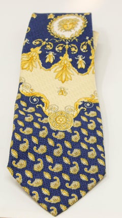 Vintage Silk Tie Versace Style