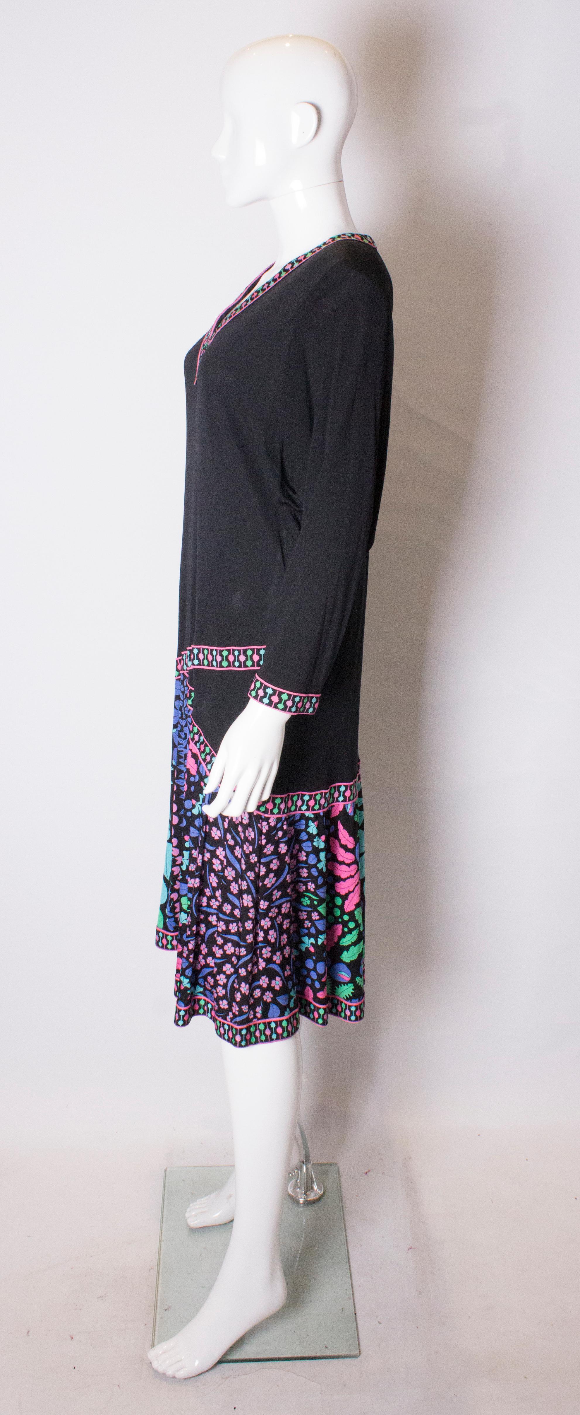 Women's Vintage Silk Jersey Dress By Averardo Bessi