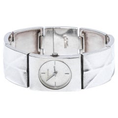 Montre-bracelet vintage en argent et émail de Björn Weckström faite en 1990