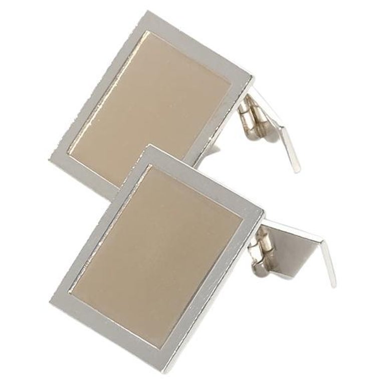 Lot De 10 Paires De Boutons De Manchettes - Métal Doré Et Argenté - Occasion Très Bon état