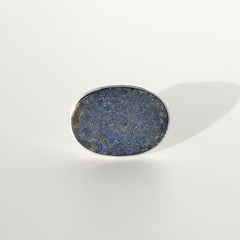 Vintage Silver and Lapis Lazuli Ring by Master Bengt Liljedahl Made 1973