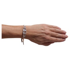 Vintage Silver and Rock Crystal Bracelet by Heribert Engelbert Made 1943