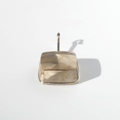 Vintage Silver and Rutile Quartz Pendant by Vivianna Torun Bülow-Hübe