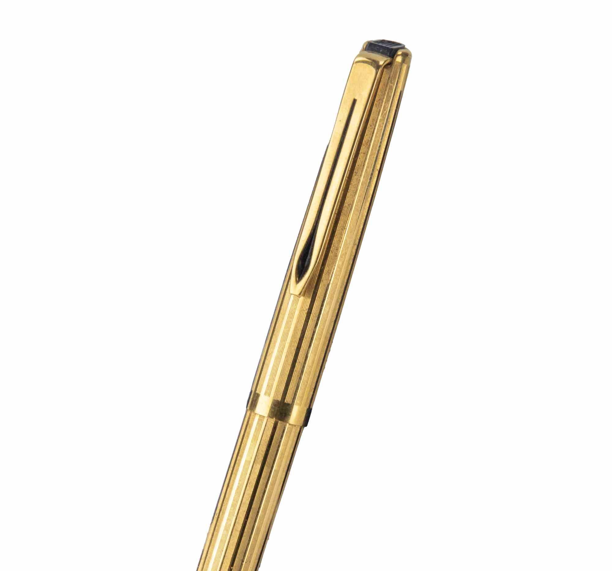Vintage Silver Aurora Pen, 2000s In Good Condition For Sale In Roma, IT