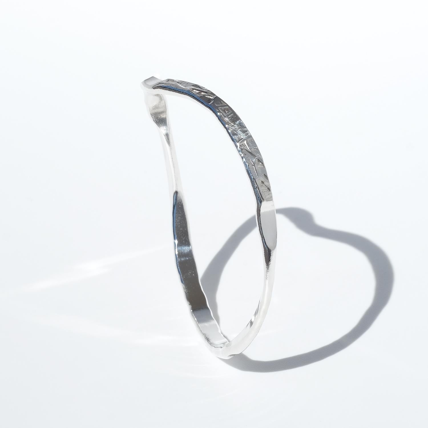 Bracciale d'argento vintage di Claës Giertta, anno di produzione 1994 In condizioni buone in vendita a Stockholm, SE