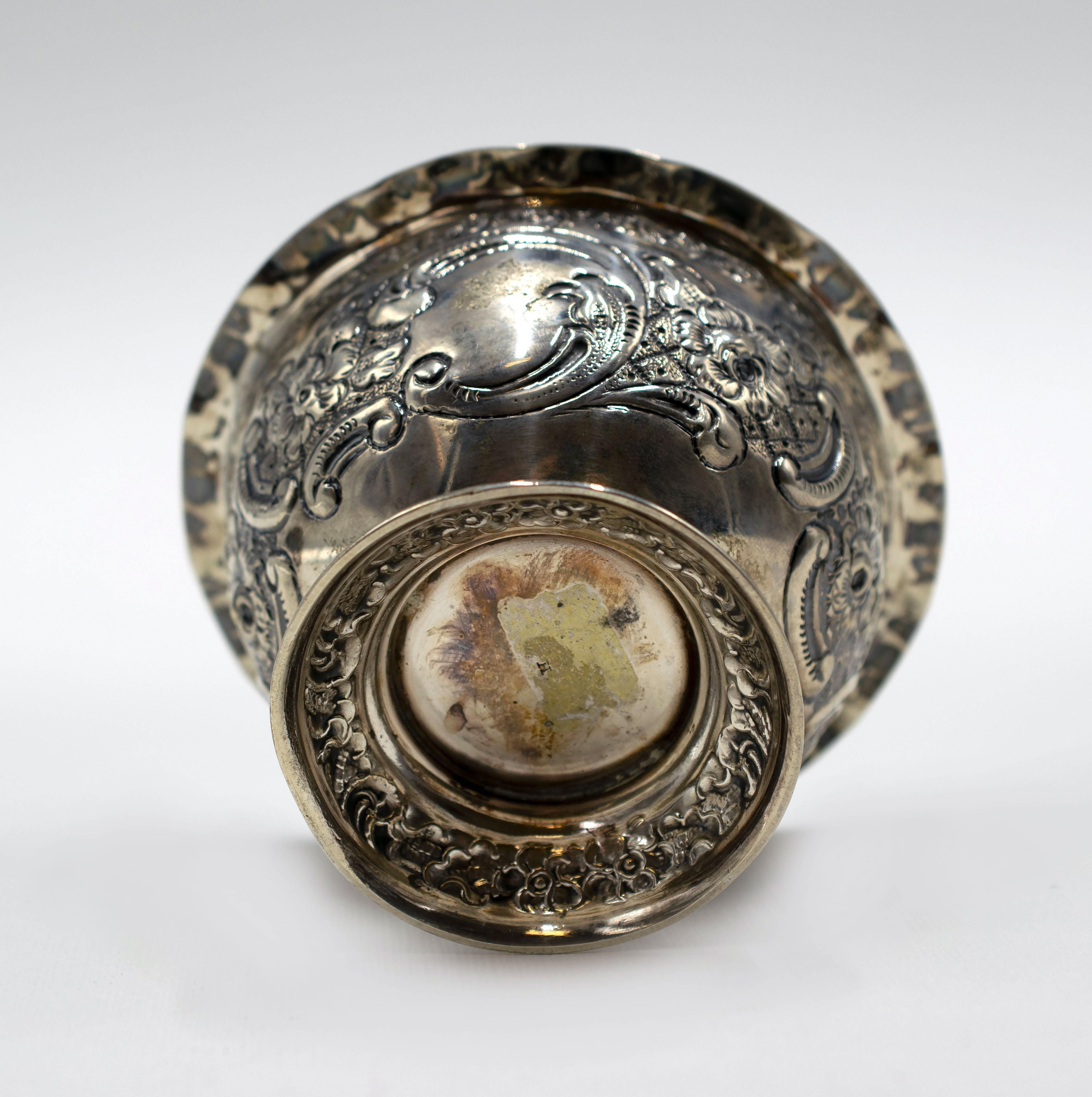 Vintage Silver Bowl, 20th Century In Good Condition For Sale In Roma, IT