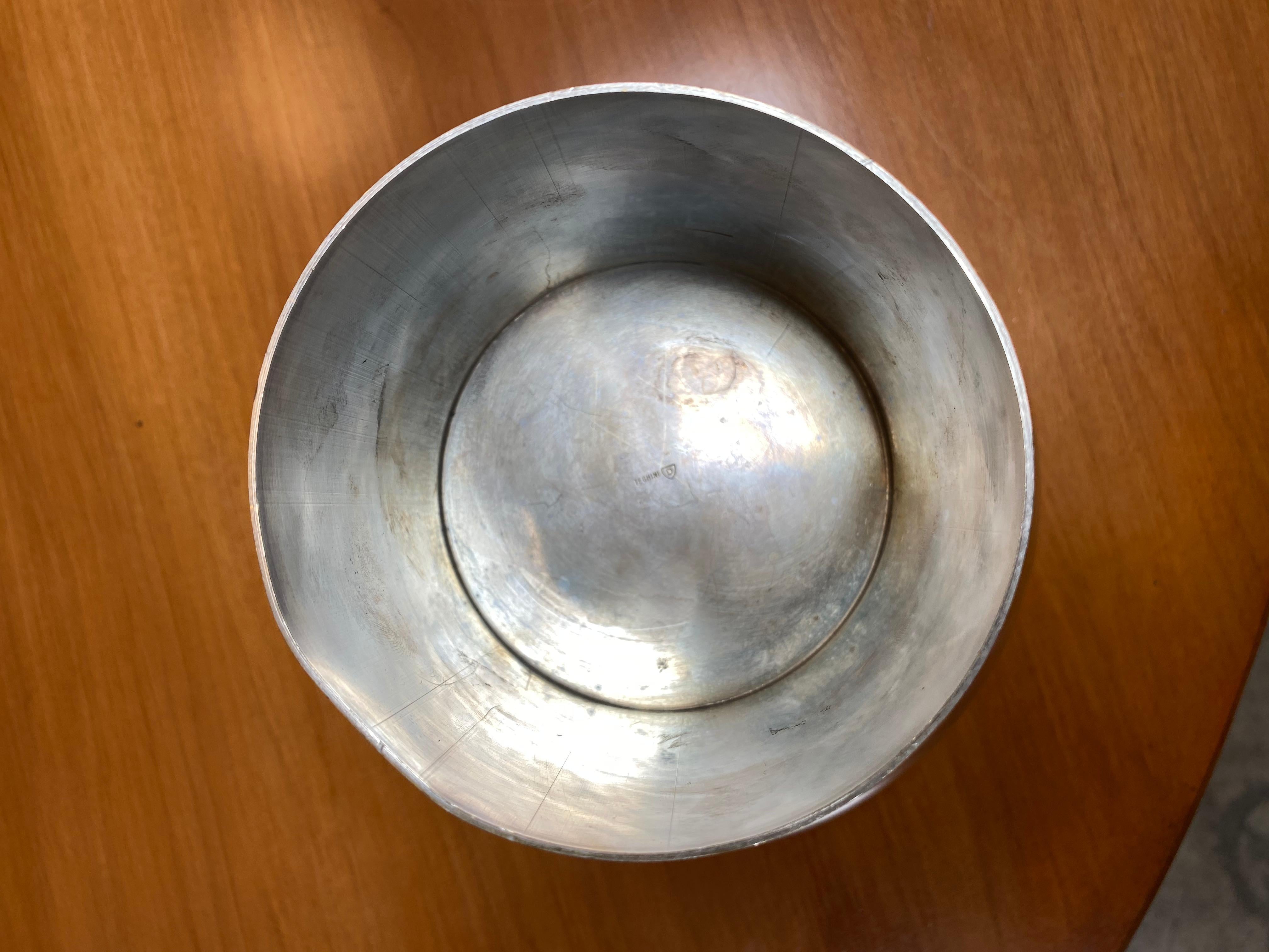 Vintage Silver Bowl, Italy, 1960s 3