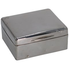 Vintage Silver Box, 1921