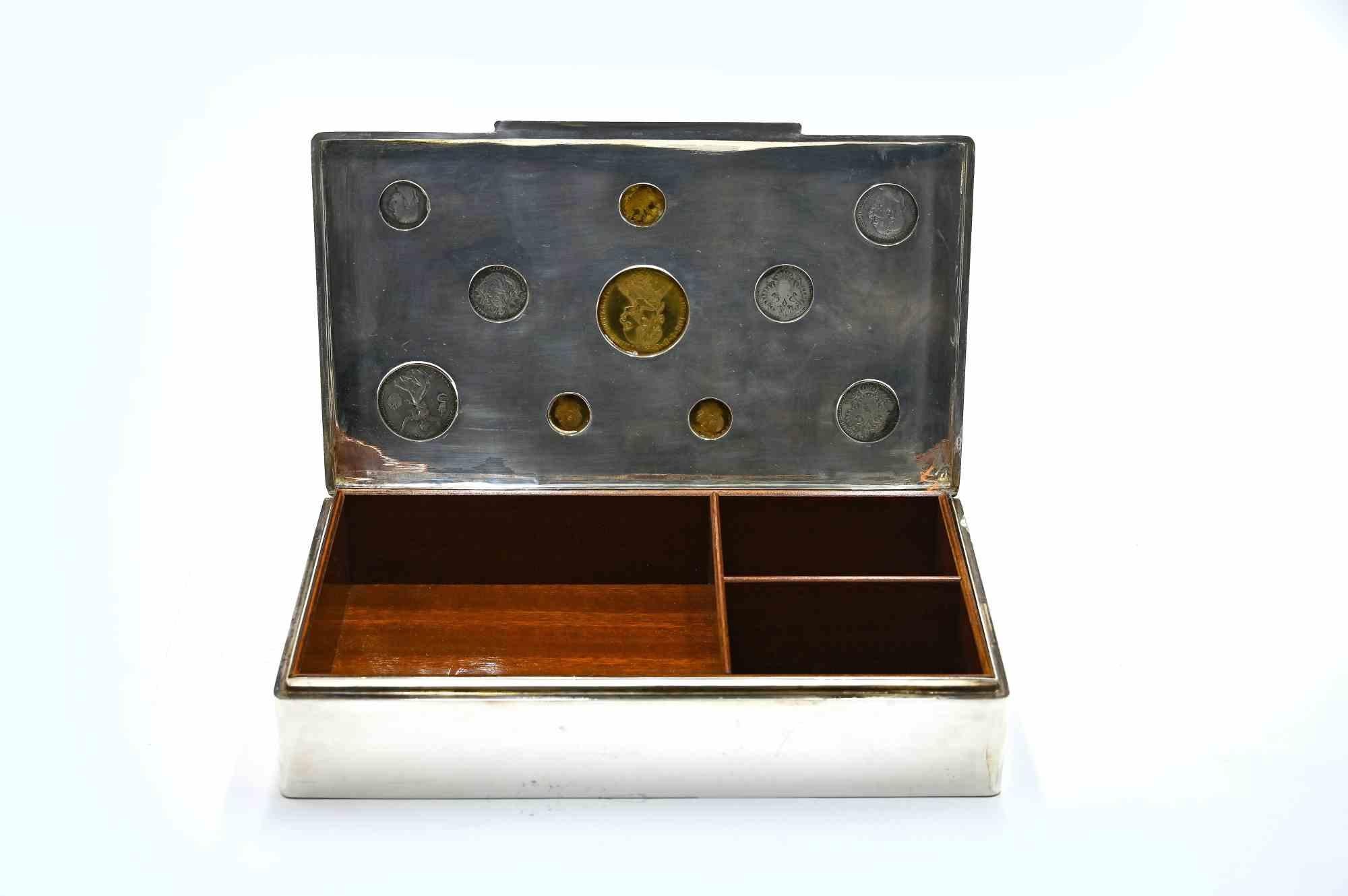 Hungarian Vintage Silver Box, Austria, 19th Century For Sale