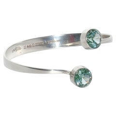 Silberarmband im Vintage-Stil des schwedischen Meisters Gert Thysell, hergestellt im Jahr 1970