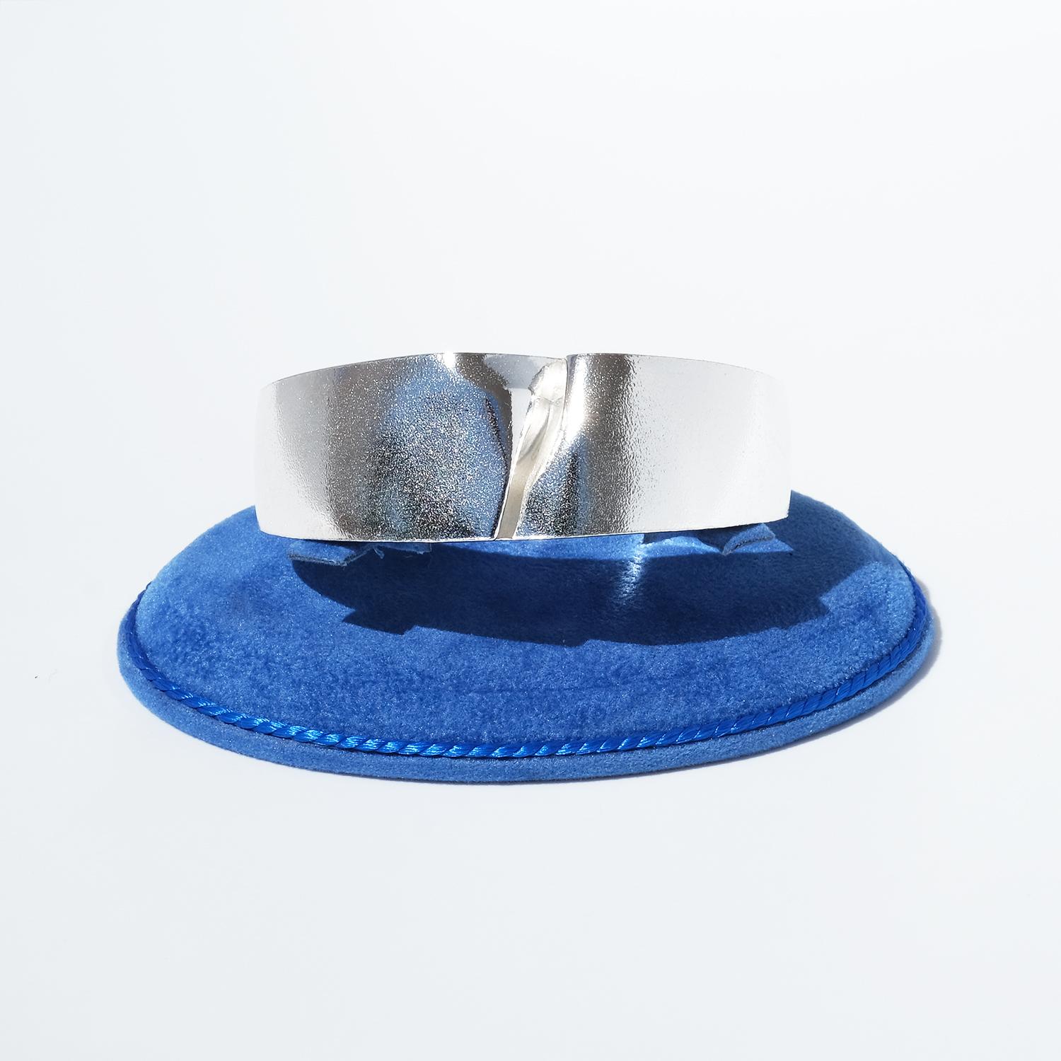 Vintage Silver Bracelet “Darina’s Bracelet” by Björn Weckström Made 1992 In Good Condition For Sale In Stockholm, SE