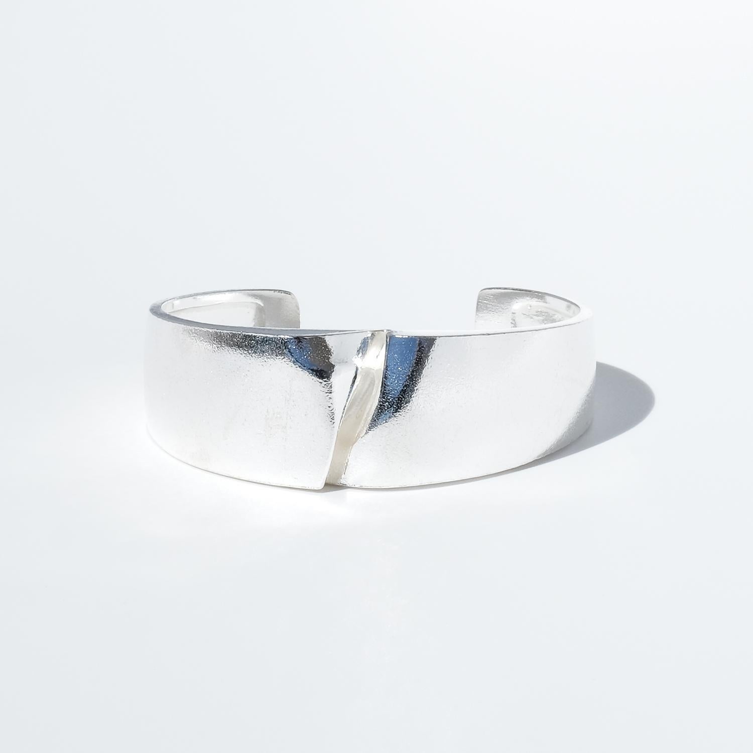 Vintage Silver Bracelet “Darina’s Bracelet” by Björn Weckström Made 1992 For Sale 2