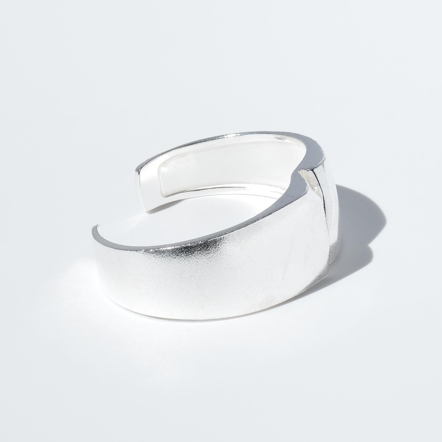 Vintage Silver Bracelet “Darina’s Bracelet” by Björn Weckström Made 1992 For Sale 3