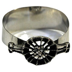 Vintage Silver Bracelet Teka by Theodor Klotz, Germany, 1960s