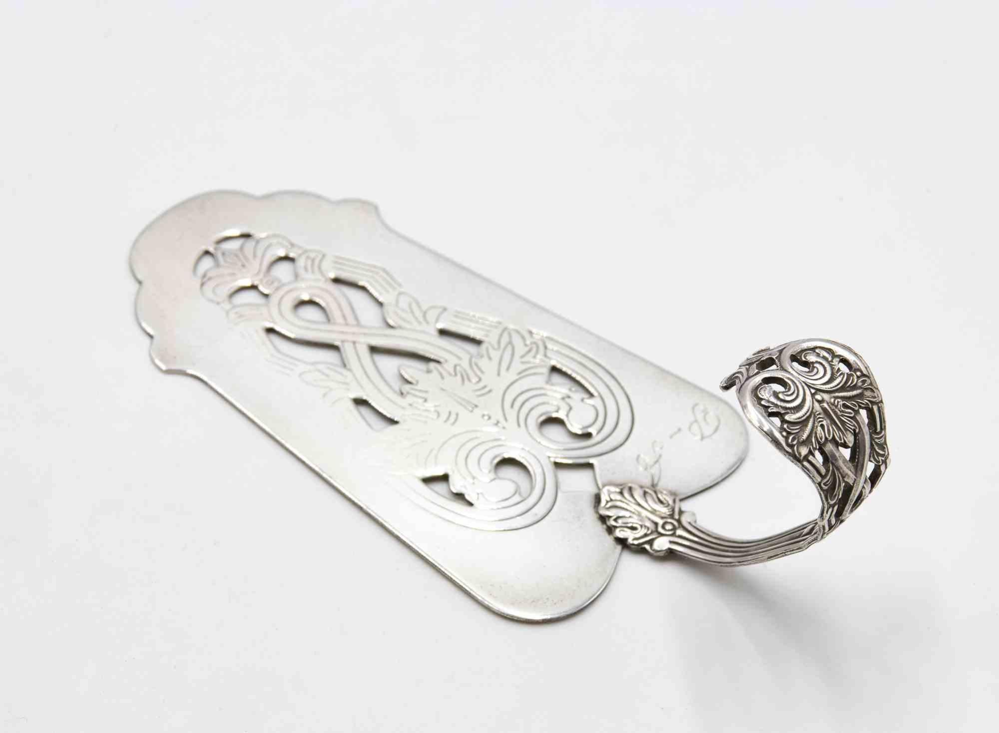 Vintage Silver Cake Cutter, Italy, Mid-20th Century For Sale 1