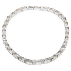 Vintage Silver Chain Necklace by Claës Giertta Made 1979