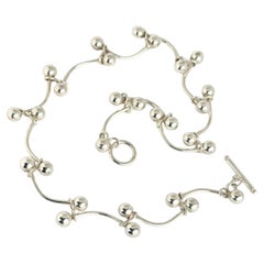 Vintage Silver Chunky Necklace