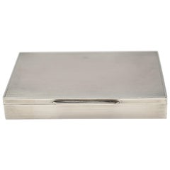 Antique Silver Cigarette Case, Europe, Beginning of the 20th Century