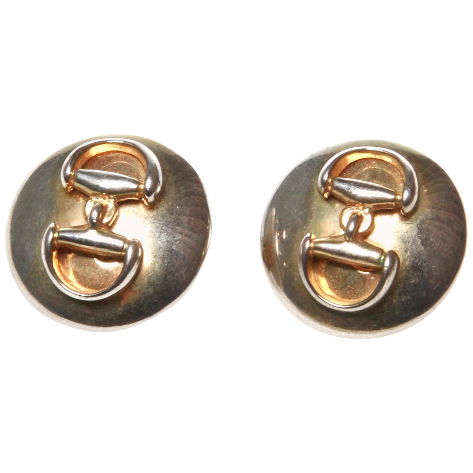 Vintage silver clip on earrings For Sale