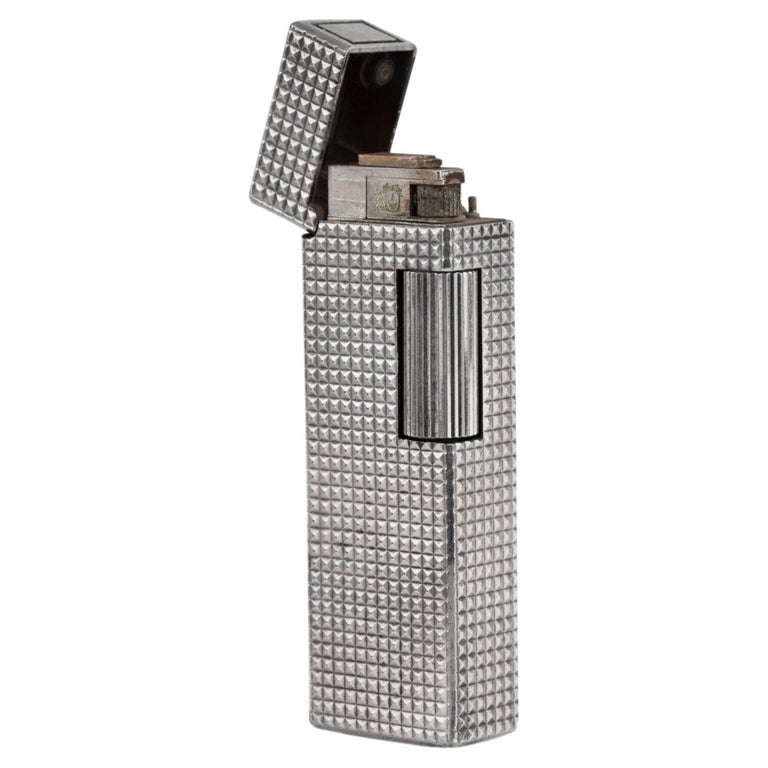 Vintage Silver Colibri of London John Sterling Duo Flame Lighter at ...