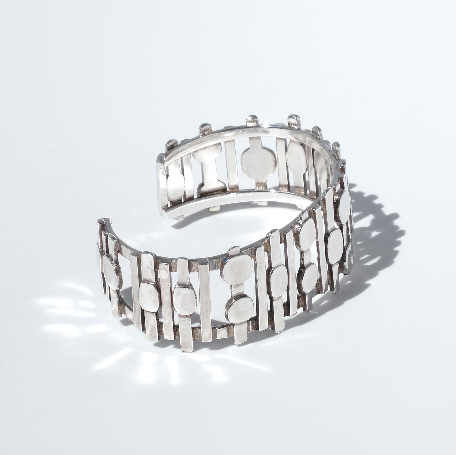 Bracciale d'argento vintage di Claës Giertta del 1963 In condizioni buone in vendita a Stockholm, SE