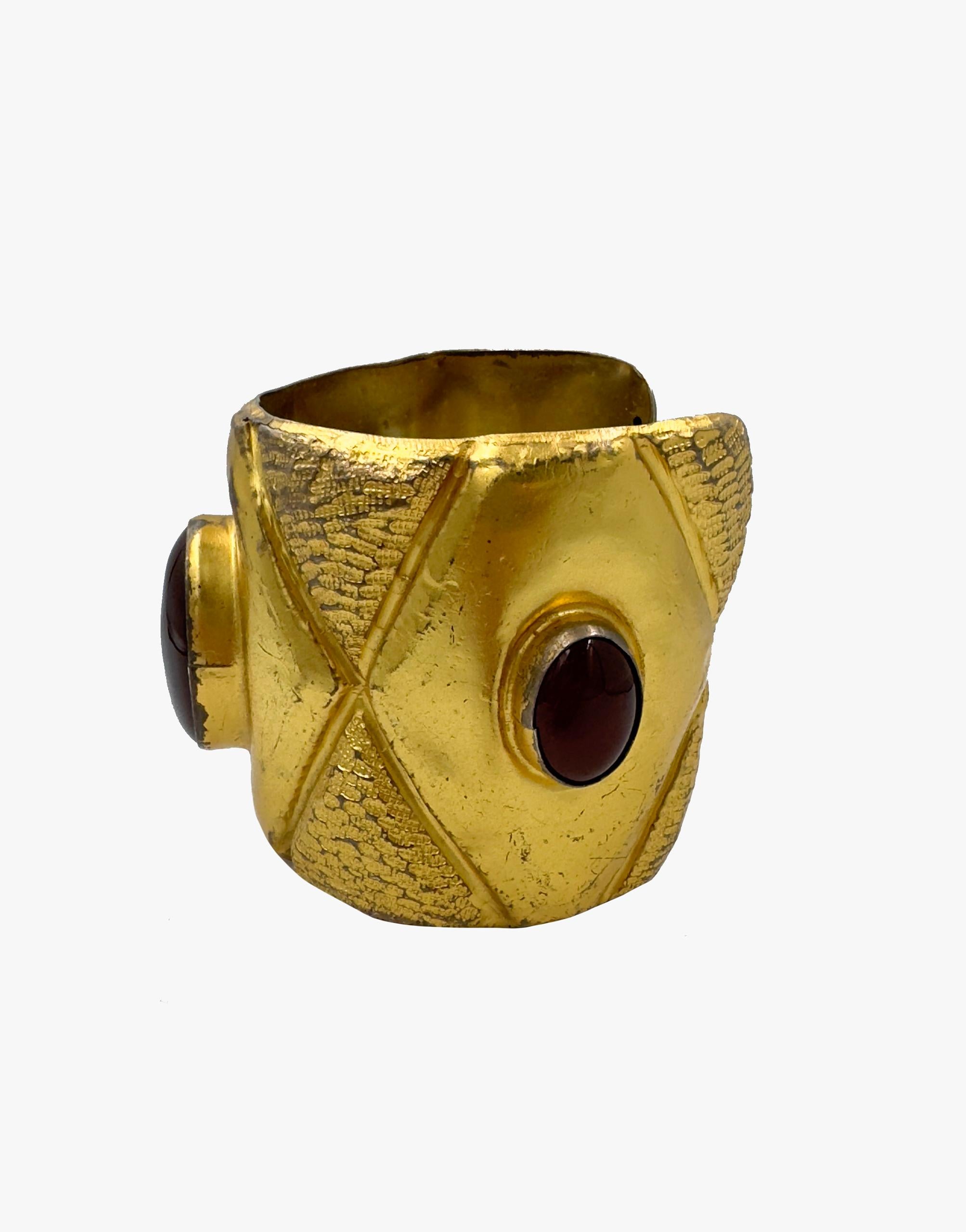 Retro Vintage silver cuff bracelet For Sale