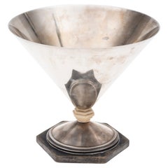 Vintage Silver Cup by Bosato, Italian Manufacture First Half of 20th Century