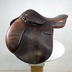 Vintage Silver Cup Supreme Horse-Riding Saddle
