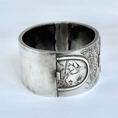 Vintage Silver Decorative Bangle