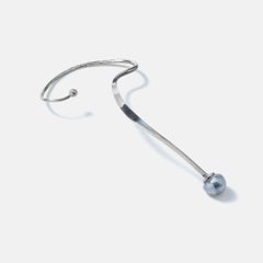 Pendiente vintage de plata del maestro sueco Sigurd Persson. Fabricado en 1964.