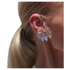 Vintage Silver Earrings by Sigurd Persson Made 1965