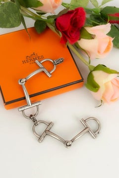 Pulsera vintage Hermès de plata