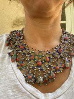vintage silver kabyle necklace