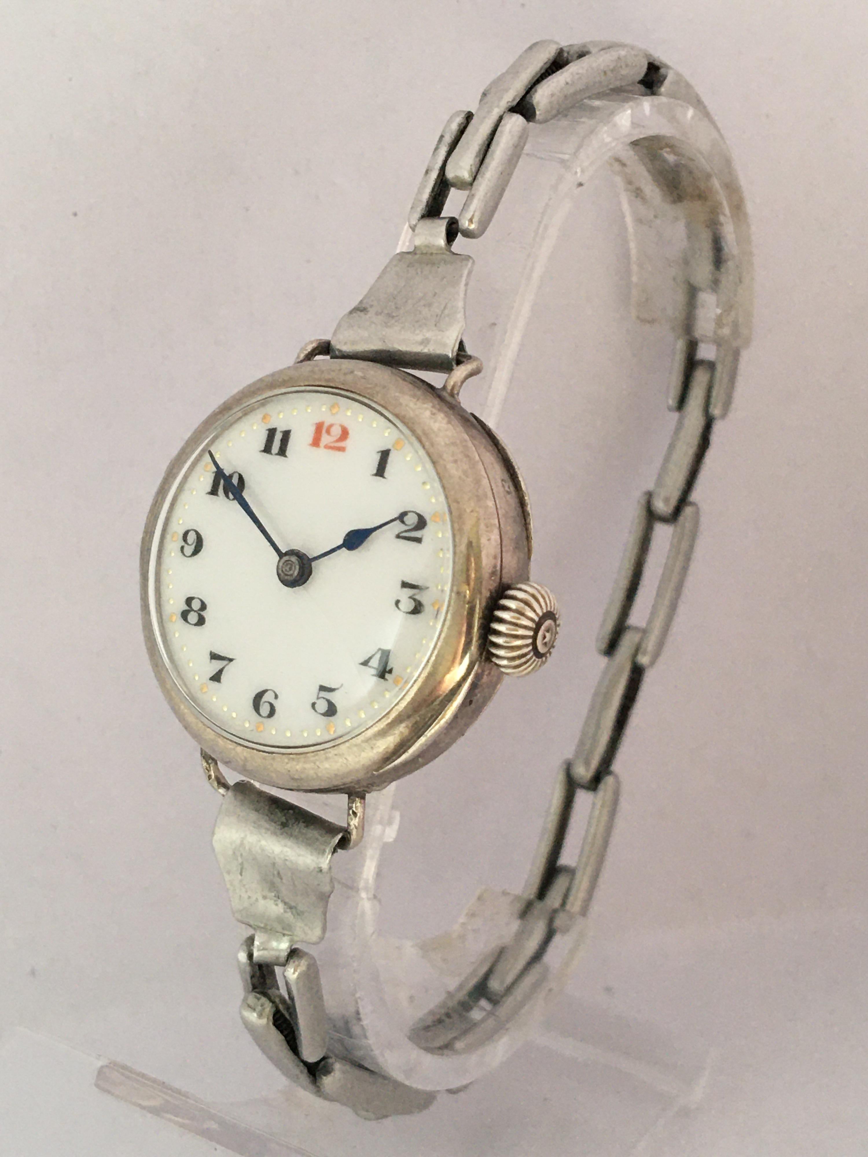 vintage silver watches ladies