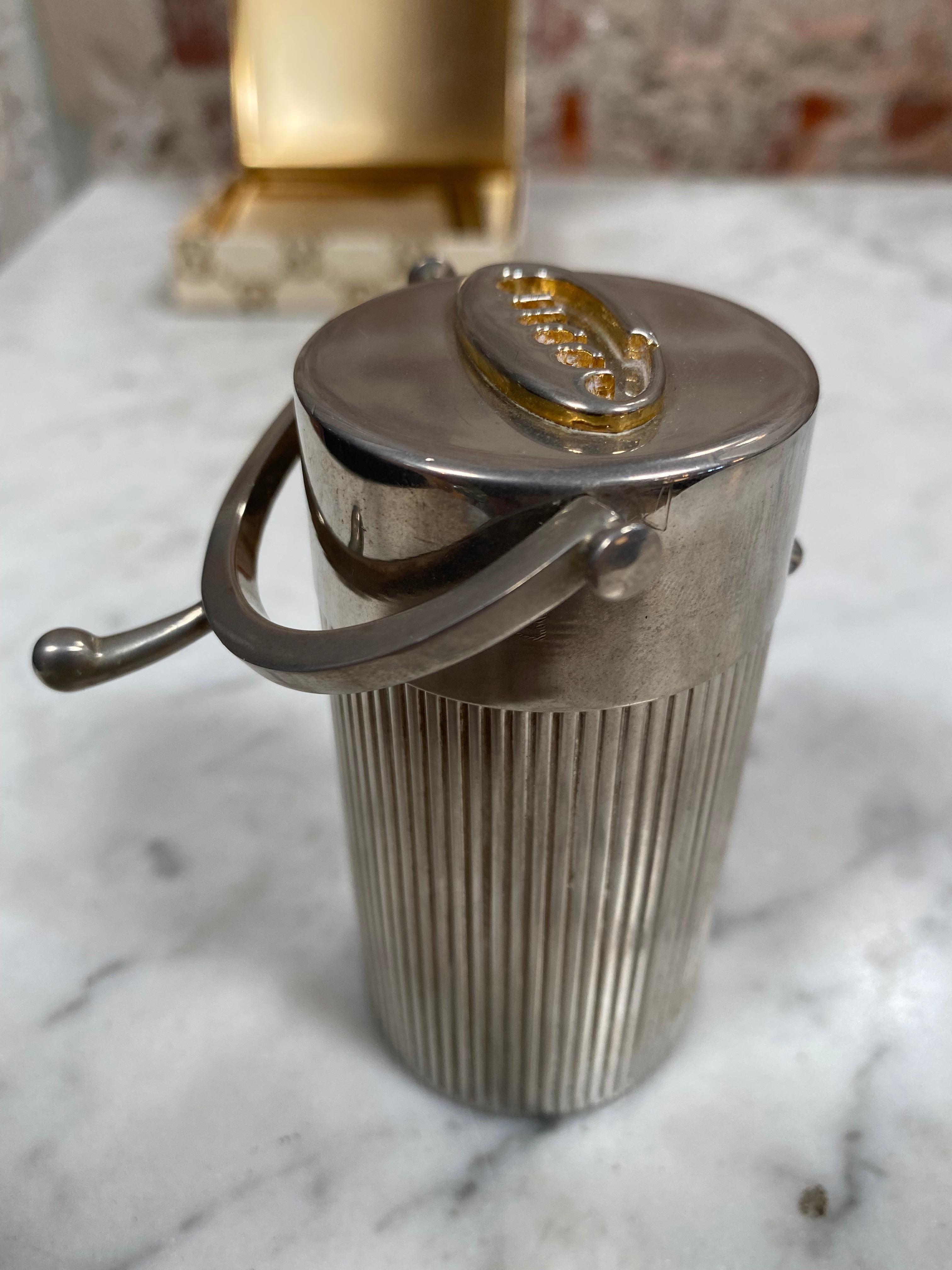 Vintage Silver Lighter by Gucci 1970s In Good Condition In Los Angeles, CA