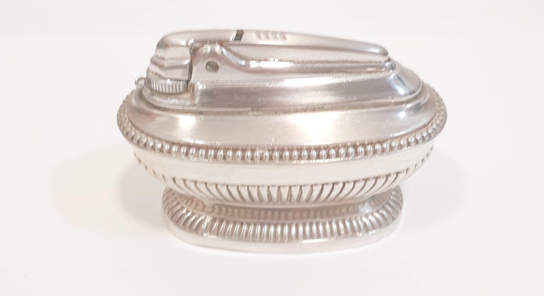 Vintage Silver Lighter Ronson Queen Anne model 1950´s For Sale at 1stDibs