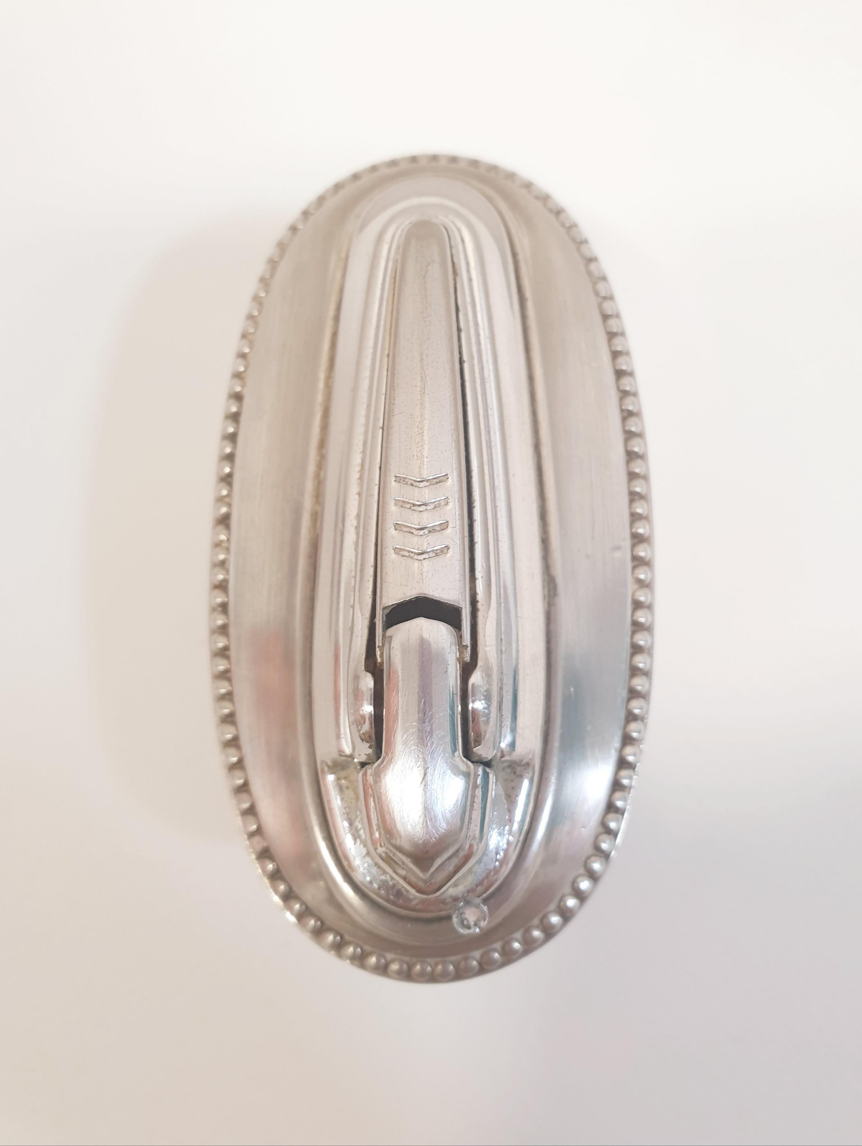 Modèle Vintage Silver Lighter Ronson Queen Anne  1950's État moyen - En vente à BILBAO, ES