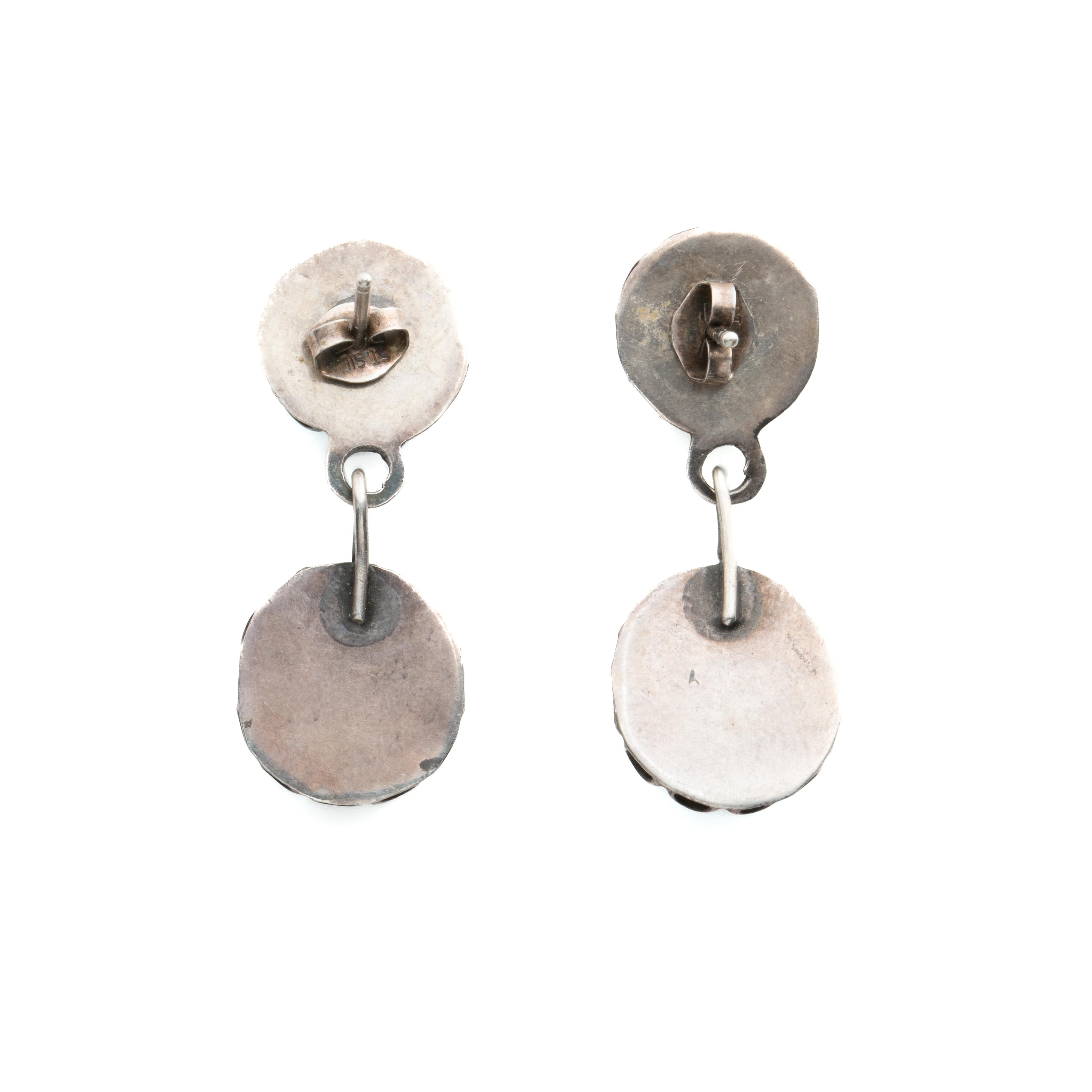 vintage native american earrings