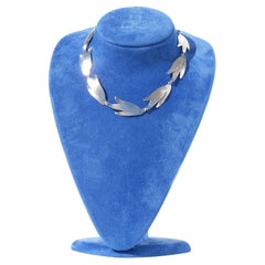Vintage silver necklace made 1945 by Ateljé Stigbert.