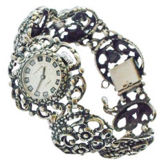Vintage Prisma Watch and Openwork Silver