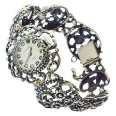 Vintage Prisma Watch and Openwork Silver 